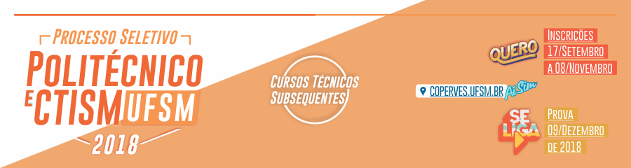 Cursos Técnicos subsequentes ao Ensino Médio